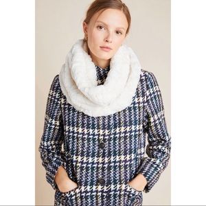 Roxy faux fur cowl scarf